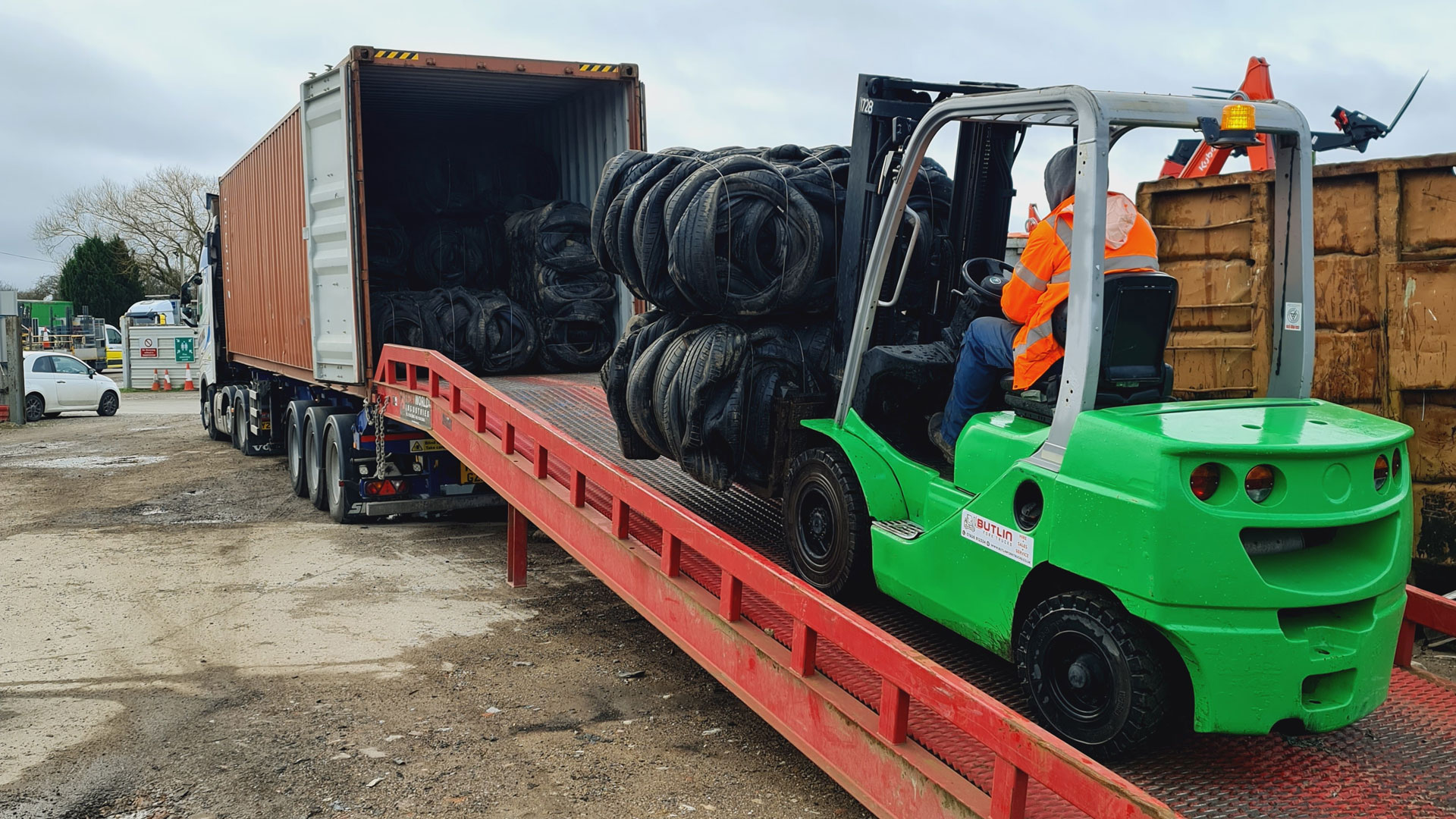 Tyre Exports - New Recycling Ltd